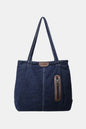 Medium Denim Tote Bag
