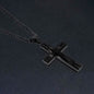 Men's Cross Necklaces in Stainless Steel