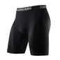Men's Plus Size Sports Shorts | Black and White Elastic Waist Activewear