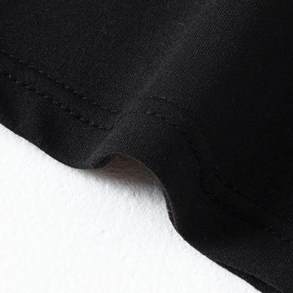 Men's Plus Size Sports Shorts | Black and White Elastic Waist Activewear