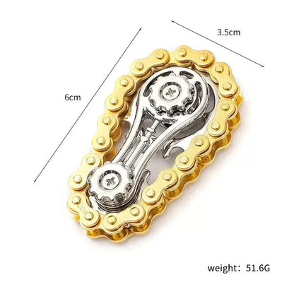Metal Fidget Spinner | CNC Machined Stainless Steel Desk Toy