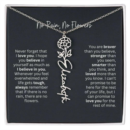 No Rain No Flowers