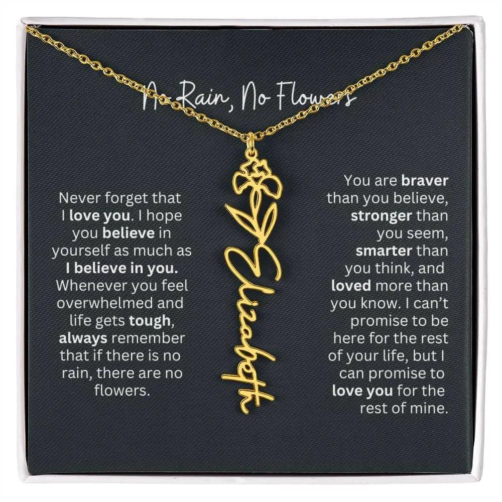 No Rain No Flowers