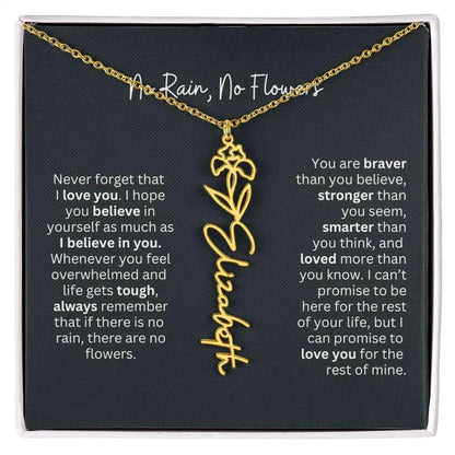 No Rain No Flowers