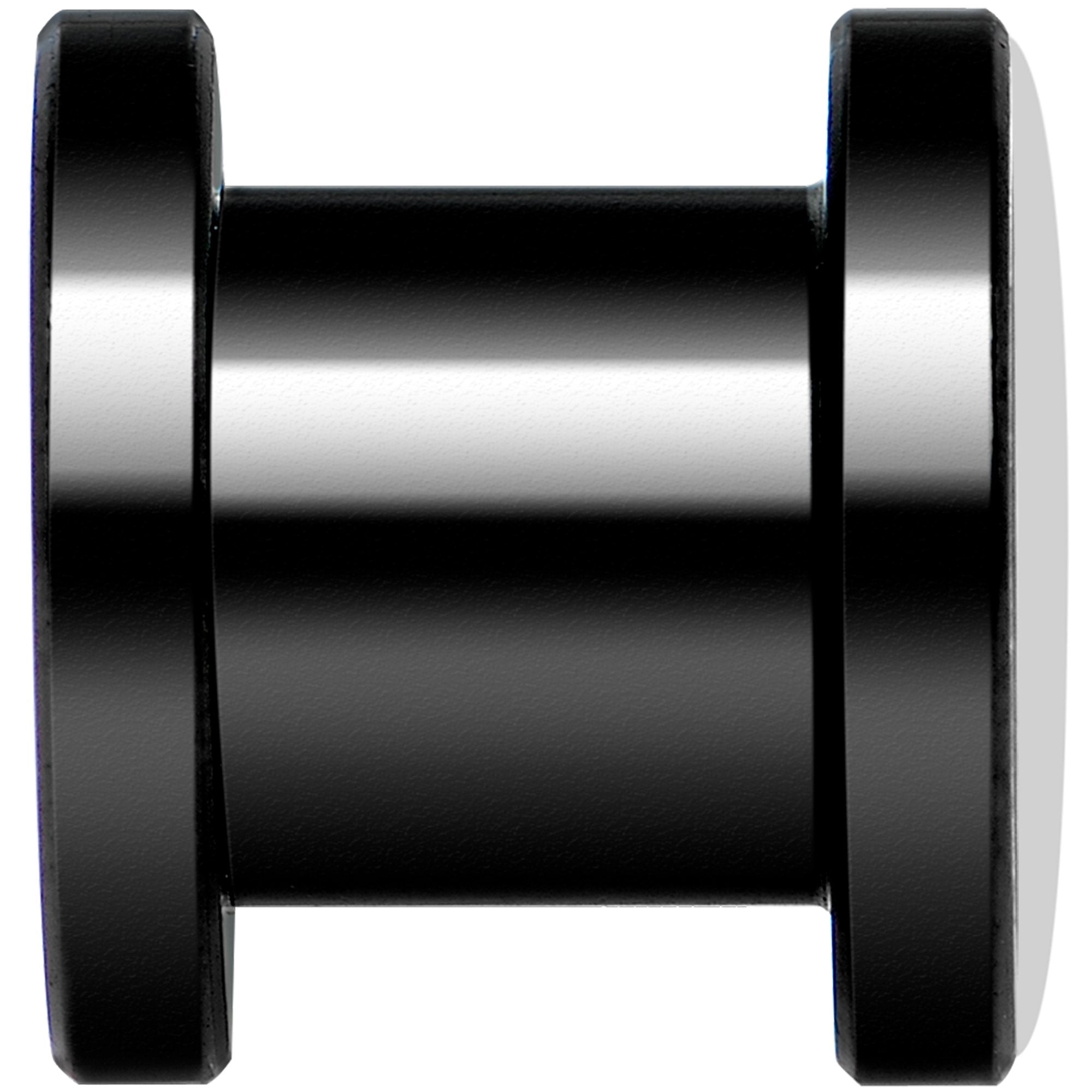 Tiger Camo Print Black Anodized Screw Fit Plug Set 0G