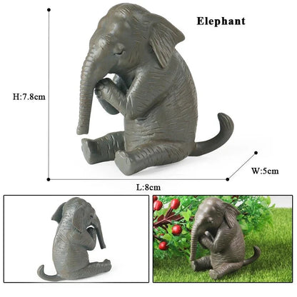 African Elephant Model | Realistic PVC Wildlife Figurine