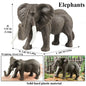 African Elephant Model | Realistic PVC Wildlife Figurine