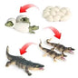 Sarcosuchus Crocodile Action Figure | Hand-Painted Wild Animal Model