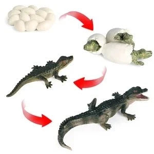 Sarcosuchus Crocodile Action Figure | Hand-Painted Wild Animal Model
