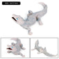 Sarcosuchus Crocodile Action Figure | Hand-Painted Wild Animal Model