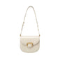 Original Women Bag  New Trendy High-end Wedding Bag Shoulder Bag Commuting Handbag Retro Style Saddle Bag