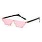 Pixel Mosaic Sunglasses | Funny Retro Gamer Glasses for Party and Cosplay