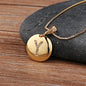 Girls Initial Letter Necklace Gold 26 Letters Charm Necklaces Pendants Copper