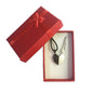 2pcs matching necklaces for couples Magnetic Lovers Heart necklaces Suction Wishing Stone