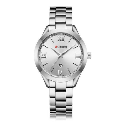 Women's Waterproof Elegant Classic Watch With Big Numerals And Date Display Luxury Wristwatch Excellent Gift