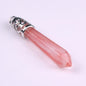 1Pc carnelian Quartz Opal Opalite Carnelian Gem Stone Healing Chakra Pendulum Pendant