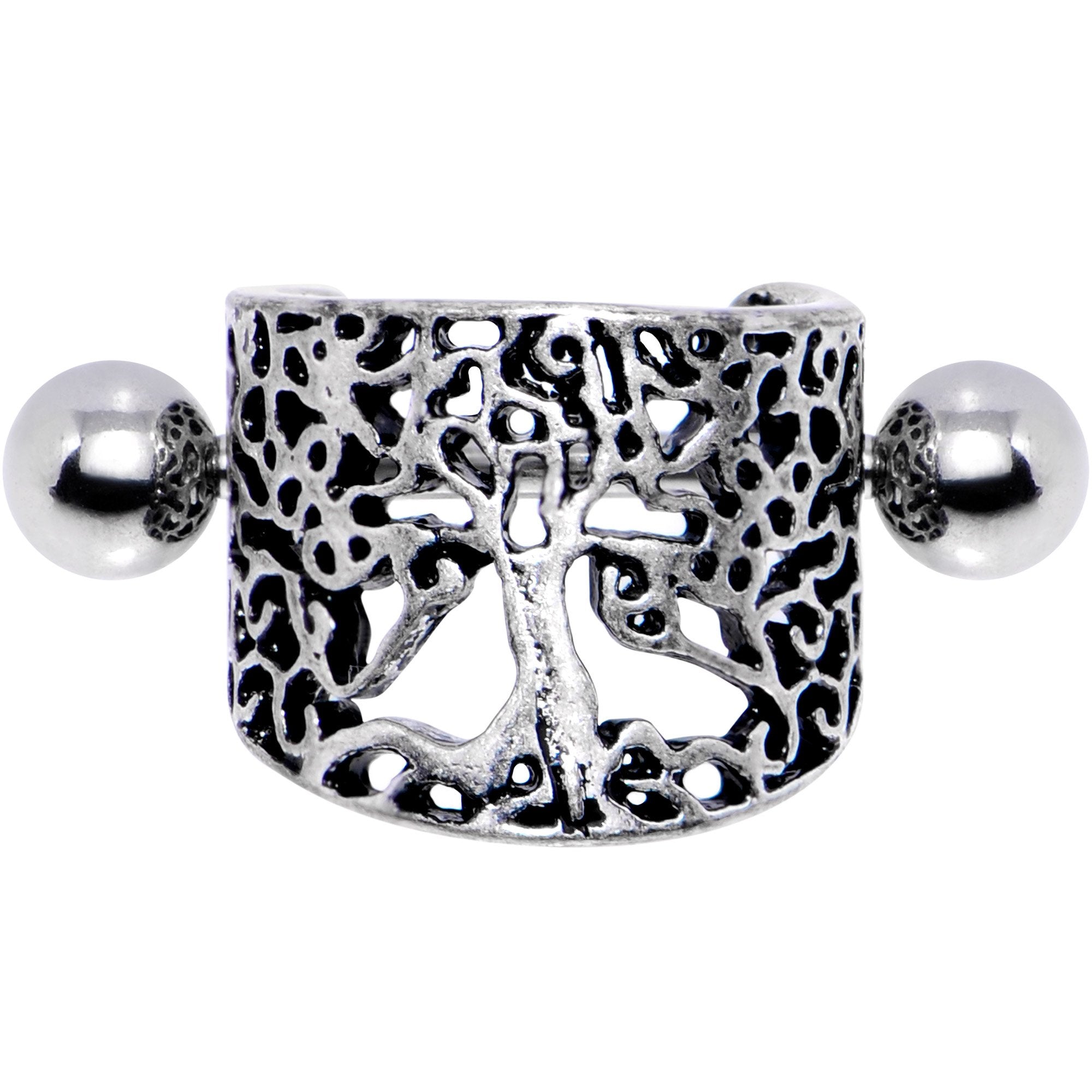 16G 1/2 Wild Tree Cuff Cartilage Earring
