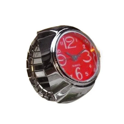 Retro Roman Vintage Punk Finger Watch Ring | Functional Ring Watch with Quartz Movement