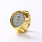 Retro Roman Vintage Punk Finger Watch Ring | Functional Ring Watch with Quartz Movement