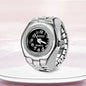 Roman Numeral Punk Gothic Finger Clock Jewelry | Mini Quartz Watch Ring