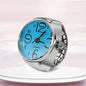 Roman Numeral Punk Gothic Finger Clock Jewelry | Mini Quartz Watch Ring
