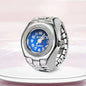 Roman Numeral Punk Gothic Finger Clock Jewelry | Mini Quartz Watch Ring