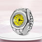 Roman Numeral Punk Gothic Finger Clock Jewelry | Mini Quartz Watch Ring