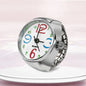 Roman Numeral Punk Gothic Finger Clock Jewelry | Mini Quartz Watch Ring