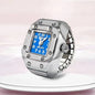 Roman Numeral Punk Gothic Finger Clock Jewelry | Mini Quartz Watch Ring