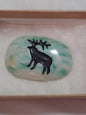 GeoCentral Tribal Elk Rune Stone – Strength, Protection & Grounding Energy Crystal