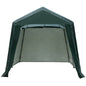 Outdoor Carport Shed with Sidewalls and Waterproof Ripstop Cover