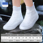 Shoe covers for men's and women's rain shoes, waterproof silicone rain cover shoes, thickened and wear-resistant in rainy days