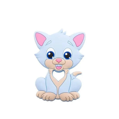 Silicone Baby Teethers Turtle 1PC Food Grade Animal Silicone Tiny Rod Children's Goods Nurse Gift Baby Teether Toys Bite Bites