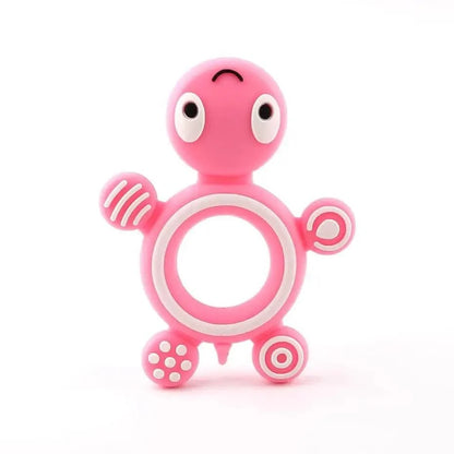 Silicone Baby Teethers Turtle 1PC Food Grade Animal Silicone Tiny Rod Children's Goods Nurse Gift Baby Teether Toys Bite Bites