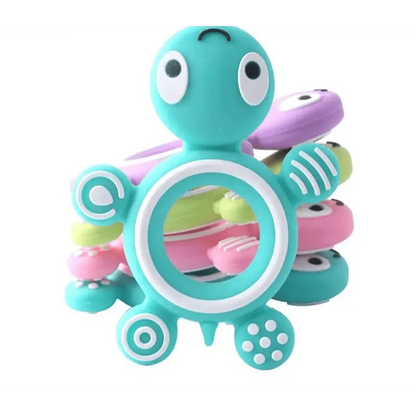 Silicone Baby Teethers Turtle 1PC Food Grade Animal Silicone Tiny Rod Children's Goods Nurse Gift Baby Teether Toys Bite Bites