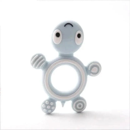 Silicone Baby Teethers Turtle 1PC Food Grade Animal Silicone Tiny Rod Children's Goods Nurse Gift Baby Teether Toys Bite Bites