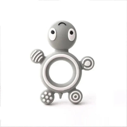 Silicone Baby Teethers Turtle 1PC Food Grade Animal Silicone Tiny Rod Children's Goods Nurse Gift Baby Teether Toys Bite Bites