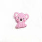 Silicone Teether Animal Koala Baby Teether Pendant Food Grade BPA Free Baby Teething Chew Charms Silicone Beads Toy