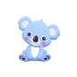 Silicone Teether Animal Koala Baby Teether Pendant Food Grade BPA Free Baby Teething Chew Charms Silicone Beads Toy