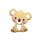 Silicone Teether Animal Koala Baby Teether Pendant Food Grade BPA Free Baby Teething Chew Charms Silicone Beads Toy