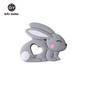 Silicone Teether Rodent Cartoon Animals 1pc Food Grade Silicone Pandents,  Teething Toys For Teeth Tiny Rod Baby Teethers Gift