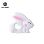 Silicone Teether Rodent Cartoon Animals 1pc Food Grade Silicone Pandents,  Teething Toys For Teeth Tiny Rod Baby Teethers Gift