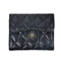 Small Fragrance Folding Wallet Women's Short Wallet Coin Purse Simple Diamond Embroidery Thread Large Capacity Long Wallet Card Holder