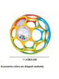 Soft Baby Grasping Rattle Ball | Sensory Development Toy with Bell for 0-24 Months