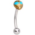 16G 5/16 Look Out for Alien Eyebrow Rook Earring
