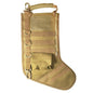 Tactical Christmas Stocking Bag Ruck up Hanging Santa Stocking Christmas Decoration Gifts Stocking Bag