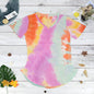 Tie-dye V-neck Tee