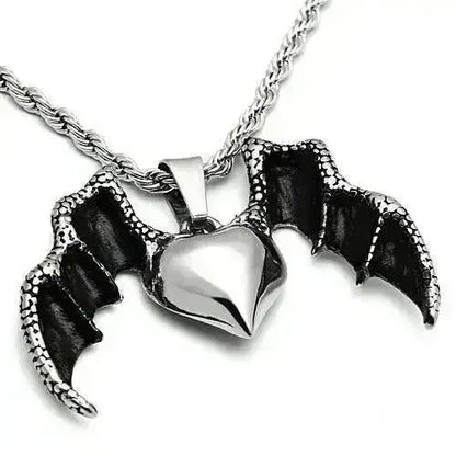 TK549 - High polished (no plating) Stainless Steel Chain Pendant with