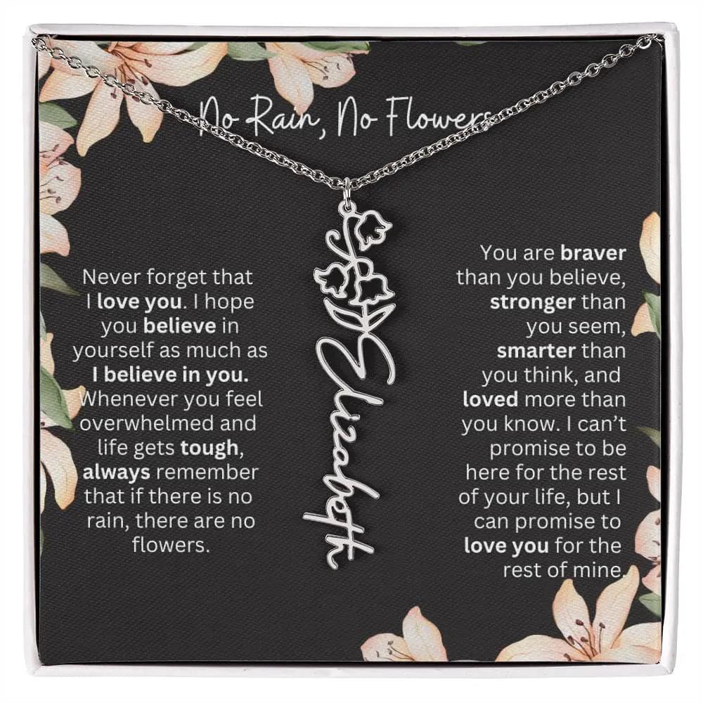 To My Beautiful Daughter Necklace