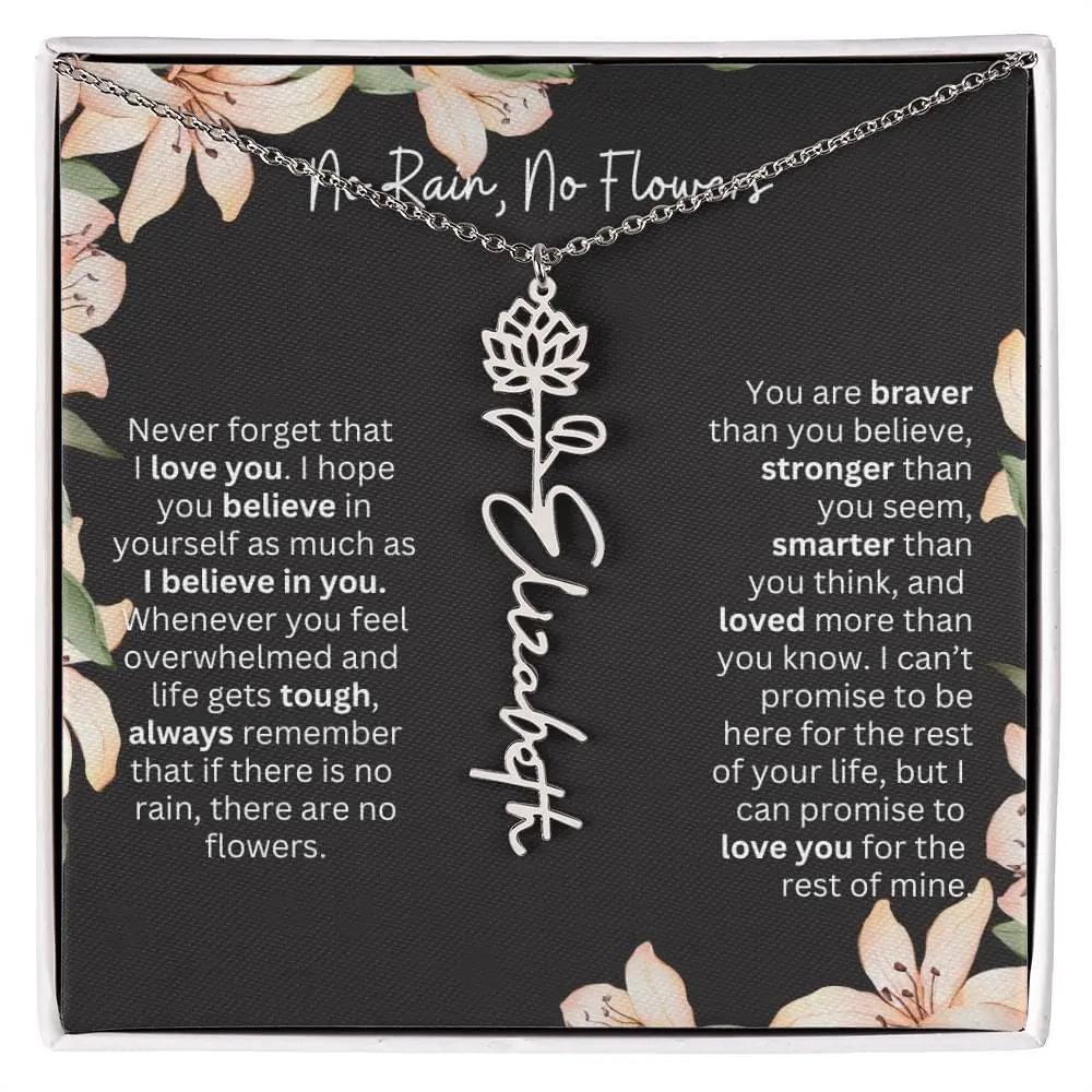 To My Beautiful Daughter Necklace